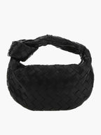 Women's Braided Metallic Handbag – Luxury Evening Handbag – Blair