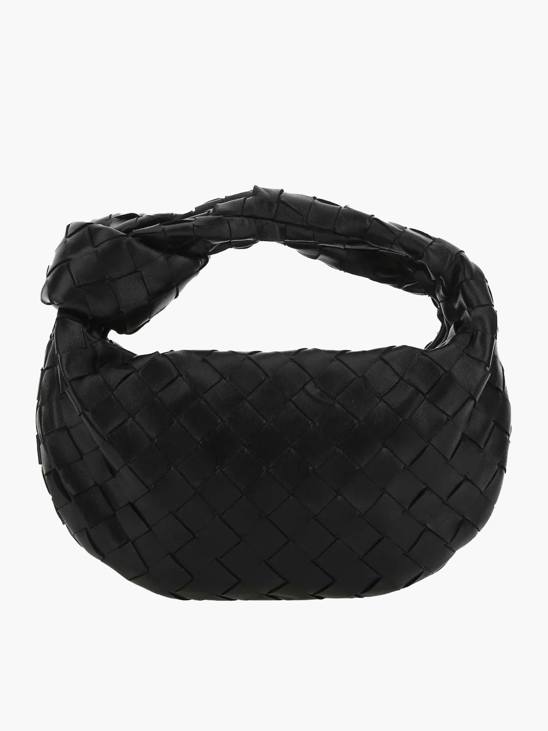 Women's Braided Metallic Handbag – Luxury Evening Handbag – Blair