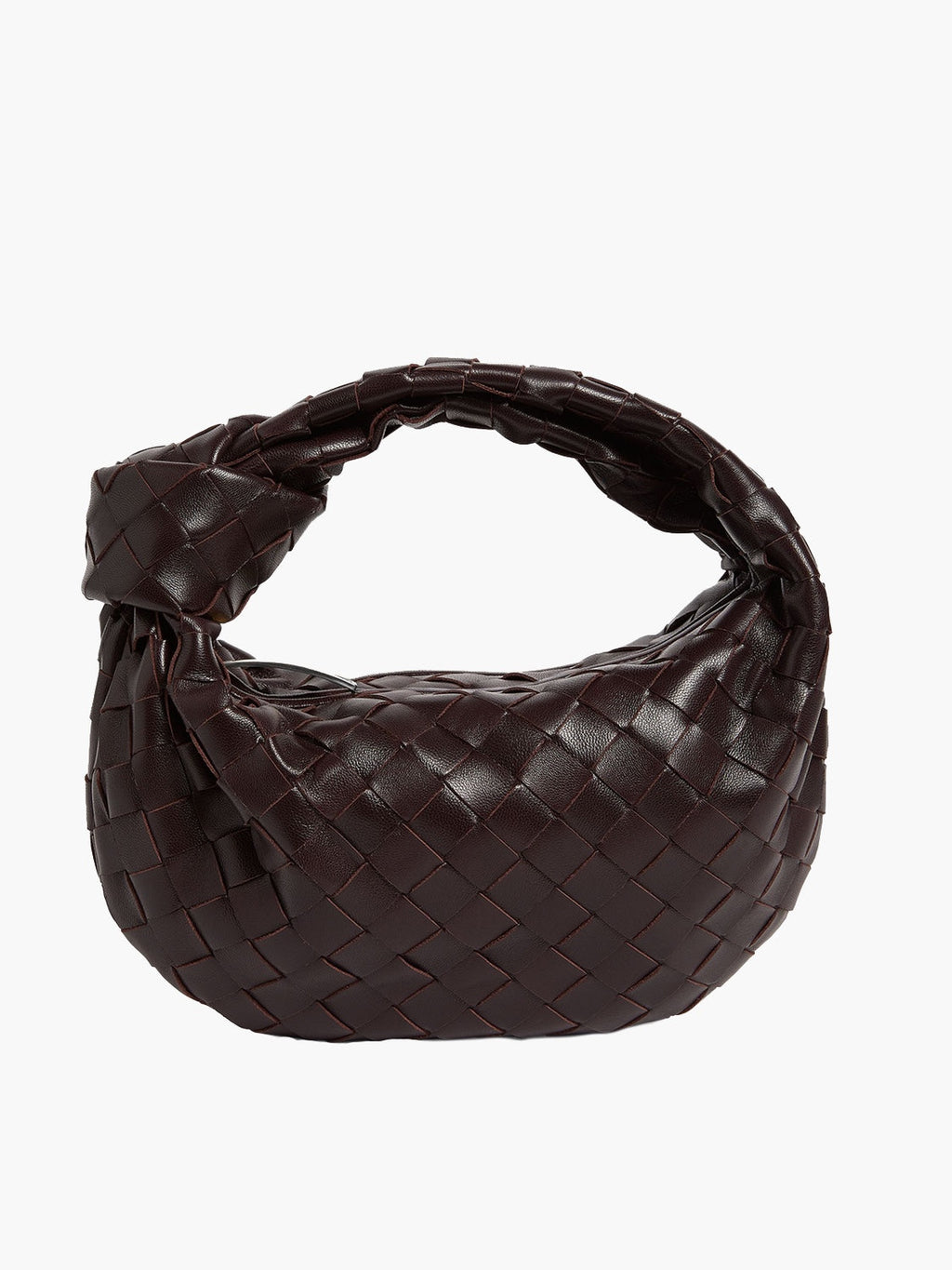 Women's Braided Metallic Handbag – Luxury Evening Handbag – Blair