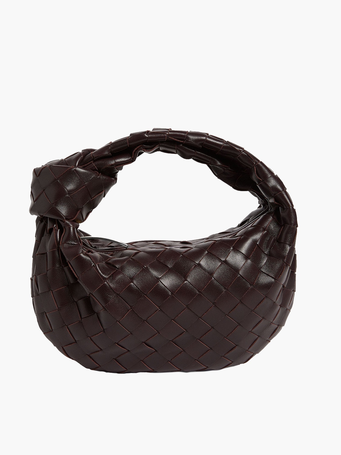 Women's Braided Metallic Handbag – Luxury Evening Handbag – Blair