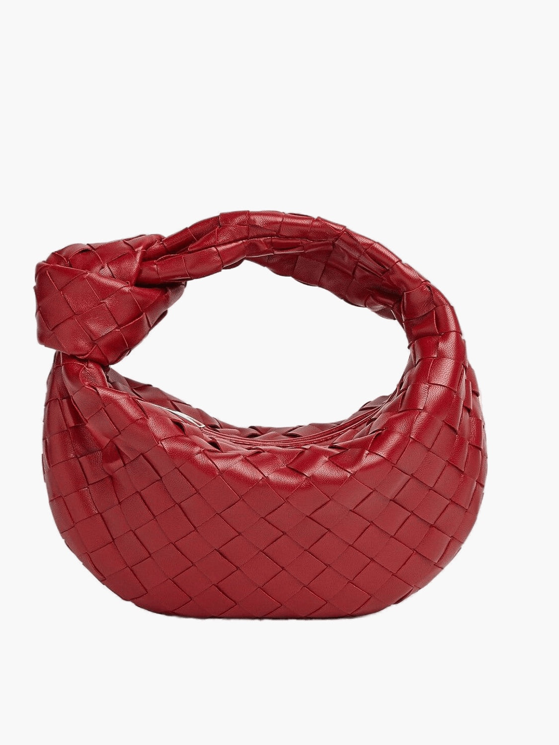 Women's Braided Metallic Handbag – Luxury Evening Handbag – Blair