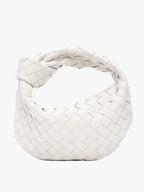 Women's Braided Metallic Handbag – Luxury Evening Handbag – Blair