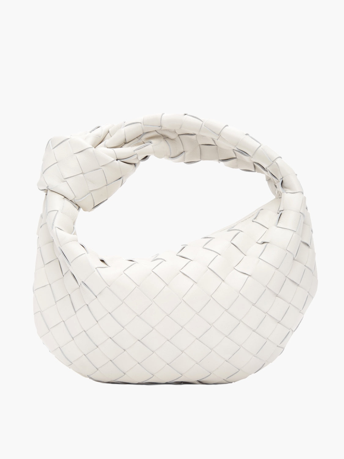 Women's Braided Metallic Handbag – Luxury Evening Handbag – Blair