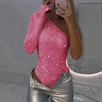 Women's Fitted Bodysuit – Sleek Day-to-Night Layering Bodysuit
