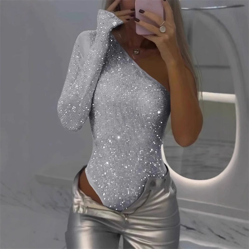 Women's Fitted Bodysuit – Sleek Day-to-Night Layering Bodysuit