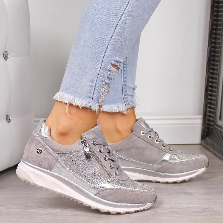 Women's Arch Support Hiking Shoes – Orthopedic Trail Sneakers