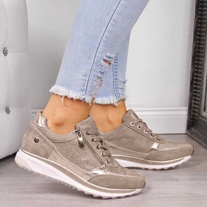 Women's Arch Support Hiking Shoes – Orthopedic Trail Sneakers