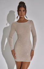 Lana | Glitter Bodycon Mini Dress