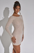 Lana | Glitter Bodycon Mini Dress