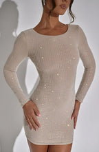 Lana | Glitter Bodycon Mini Dress