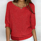 Women's Classic Knit Sweater – Soft Long Sleeve Winter Sweater