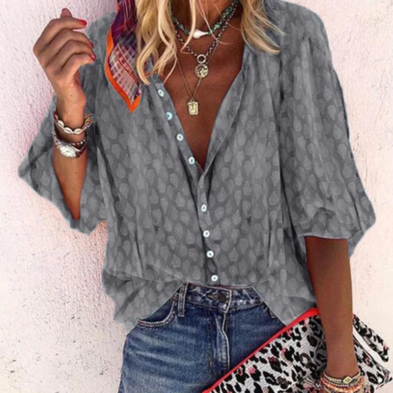 Women's Vacation Summer Blouse – Lightweight Dressy Blouse