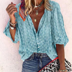 Women's Vacation Summer Blouse – Lightweight Dressy Blouse