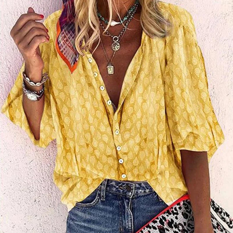 Women's Vacation Summer Blouse – Lightweight Dressy Blouse