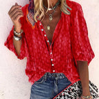 Women's Vacation Summer Blouse – Lightweight Dressy Blouse