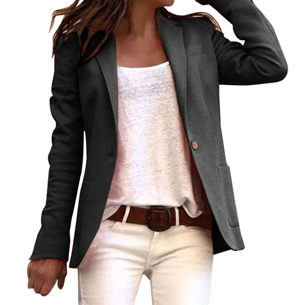 Women's Tailored Blazer – Slim Fit Button Blazer – Kennedy