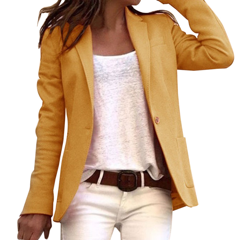 Women's Tailored Blazer – Slim Fit Button Blazer – Kennedy