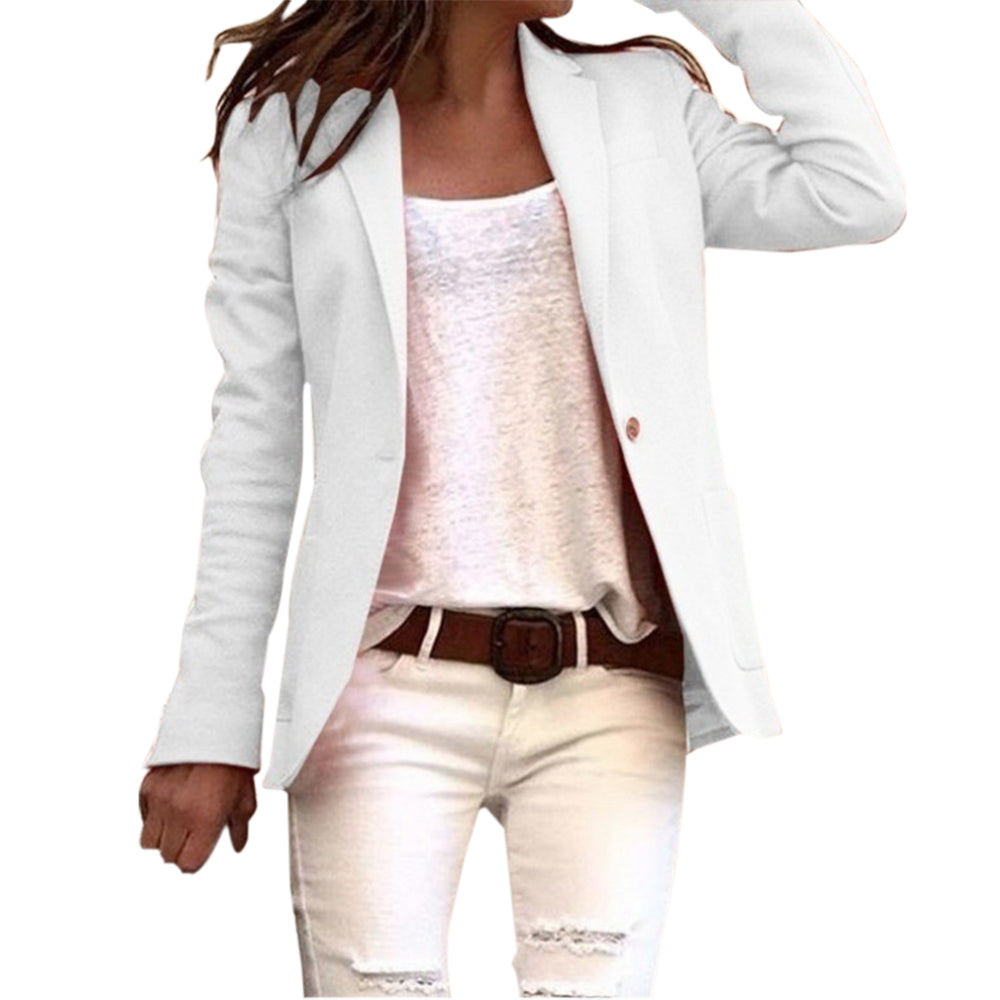 Women's Tailored Blazer – Slim Fit Button Blazer – Kennedy