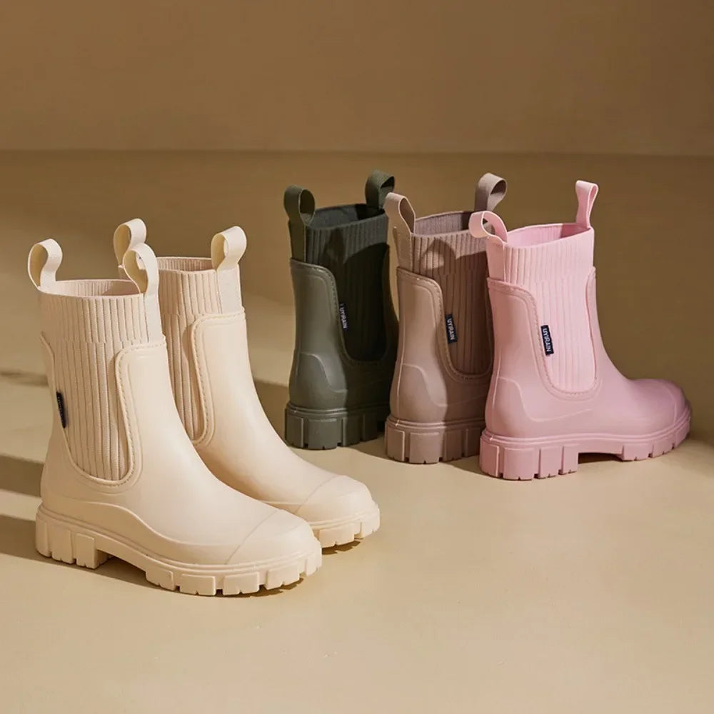 Women's Slip Resistant Chelsea Boots – Waterproof Work Boots