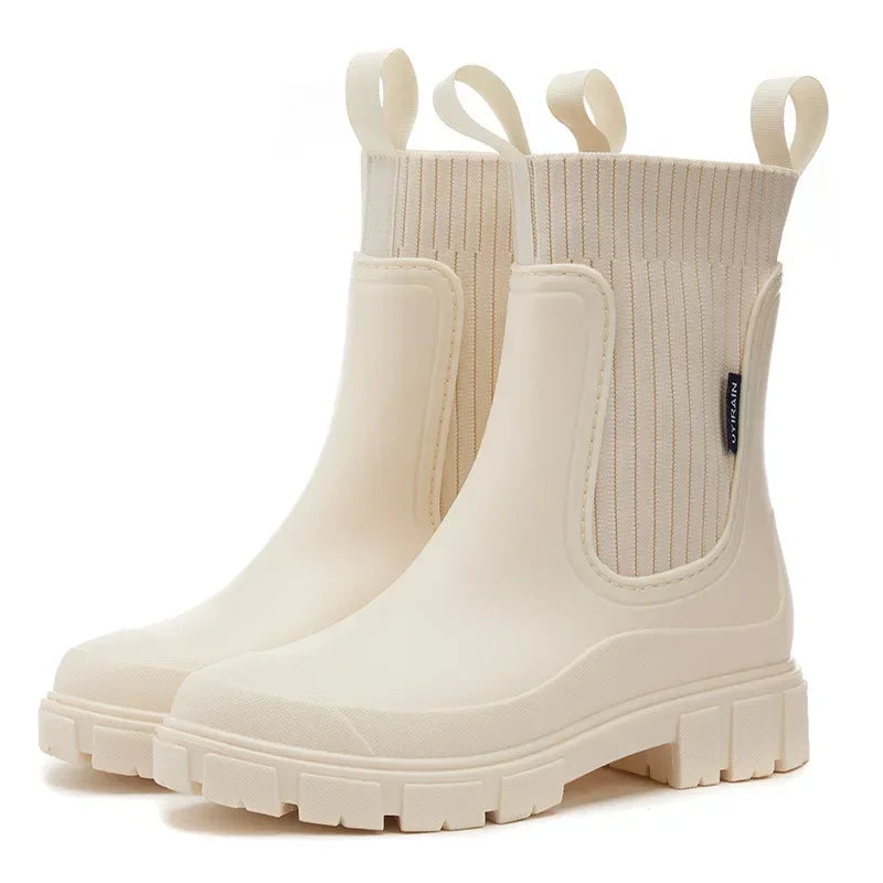 Women's Slip Resistant Chelsea Boots – Waterproof Work Boots