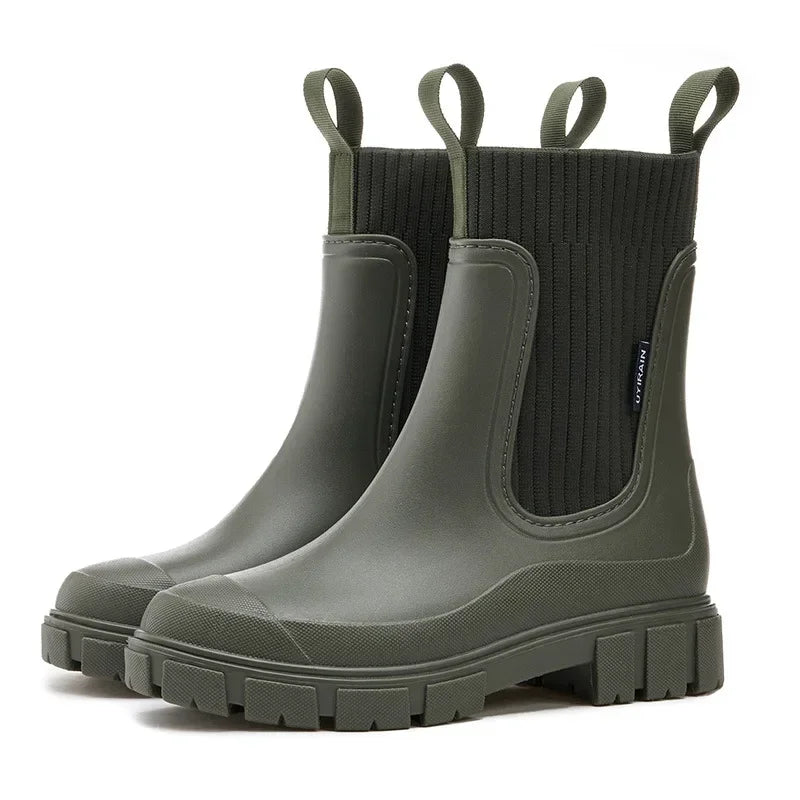 Women's Slip Resistant Chelsea Boots – Waterproof Work Boots