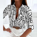 Women's Office Blouse – Casual Work Blouse – Maelle