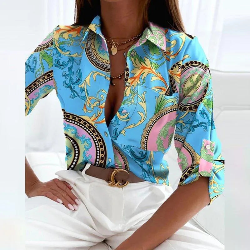 Women's Office Blouse – Casual Work Blouse – Maelle