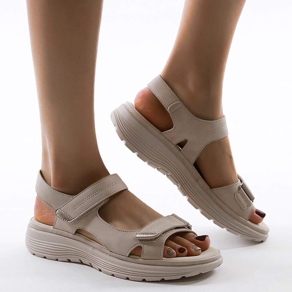 Women's Comfort Strap Sandals – Adjustable Walking Sandals
