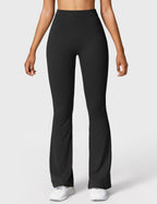 Women's Scrunch Flared Yoga Leggings – High Waist Seamless Leggings