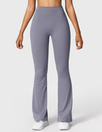 Women's Scrunch Flared Yoga Leggings – High Waist Seamless Leggings