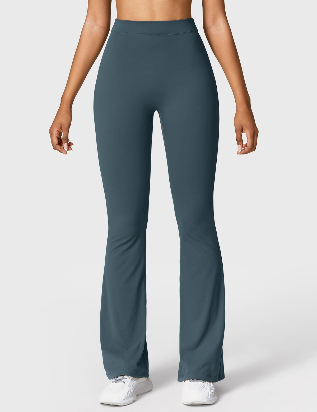 Women's Scrunch Flared Yoga Leggings – High Waist Seamless Leggings