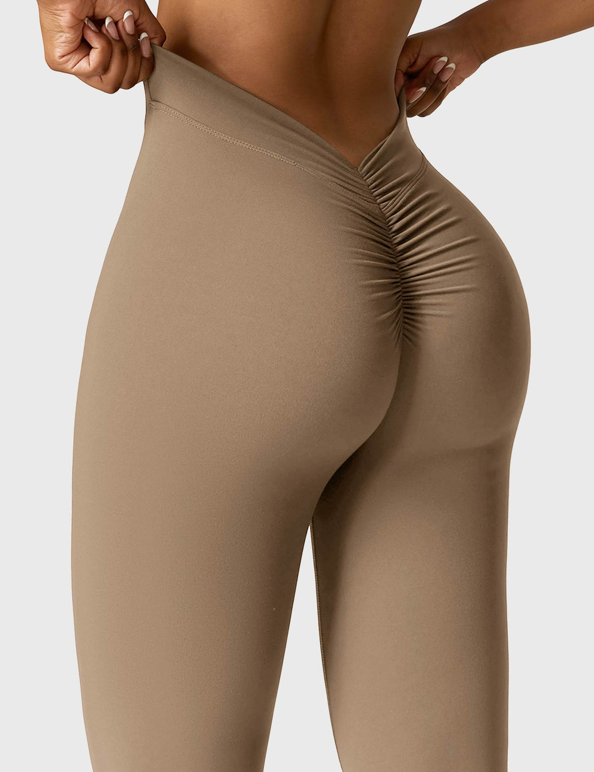 Women's Scrunch Flared Yoga Leggings – High Waist Seamless Leggings