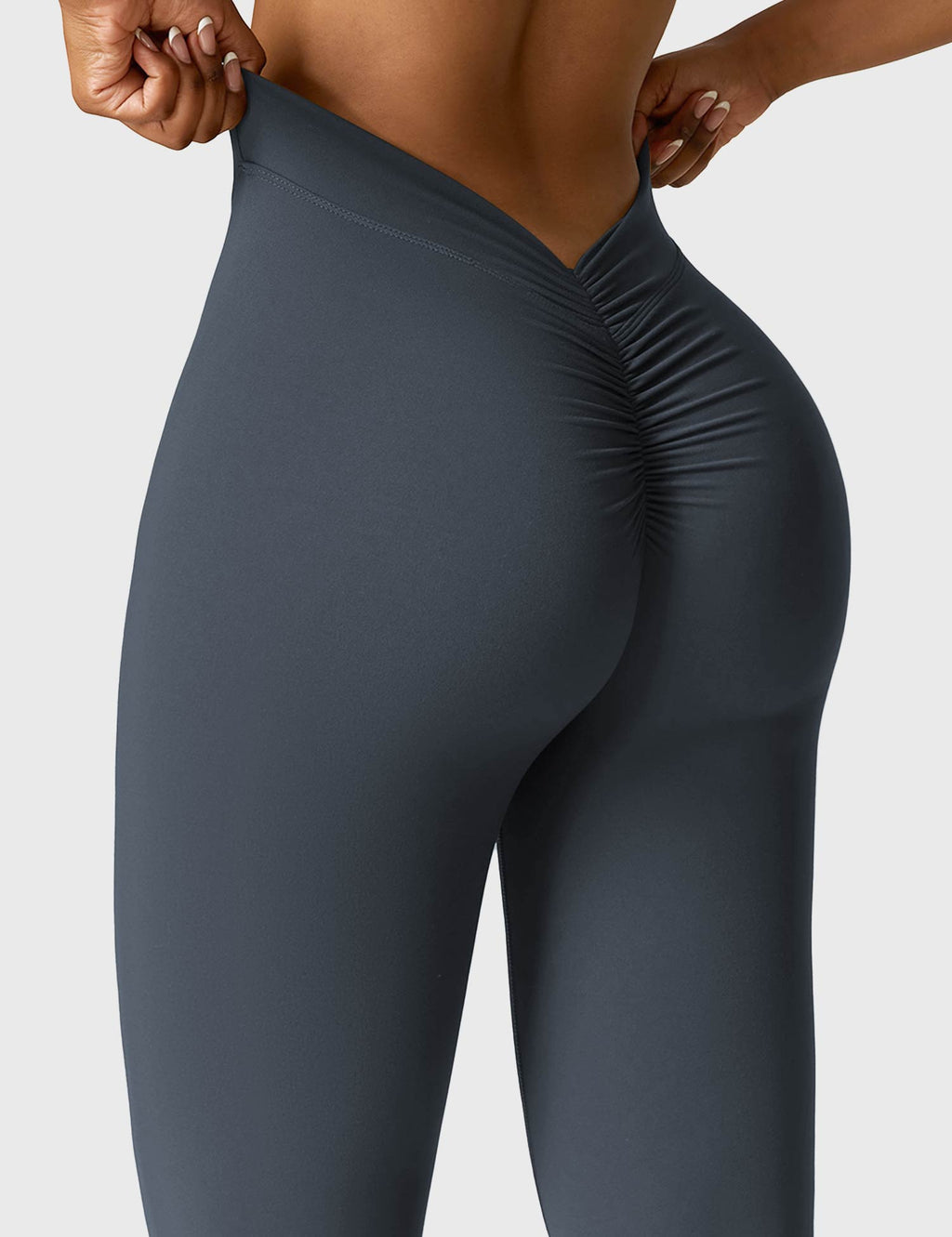 Women's Scrunch Flared Yoga Leggings – High Waist Seamless Leggings