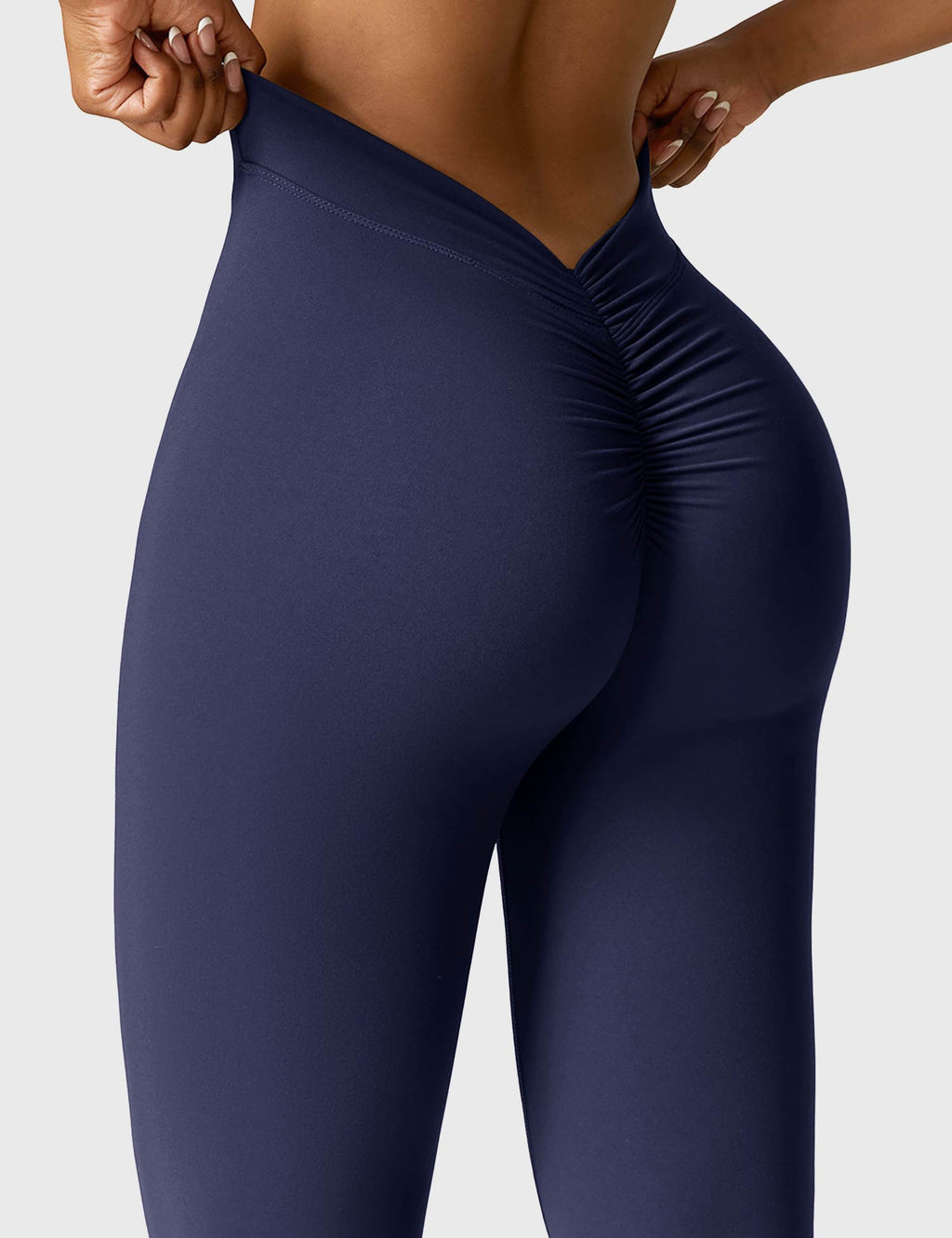 Women's Scrunch Flared Yoga Leggings – High Waist Seamless Leggings