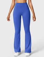 Women's Scrunch Flared Yoga Leggings – High Waist Seamless Leggings