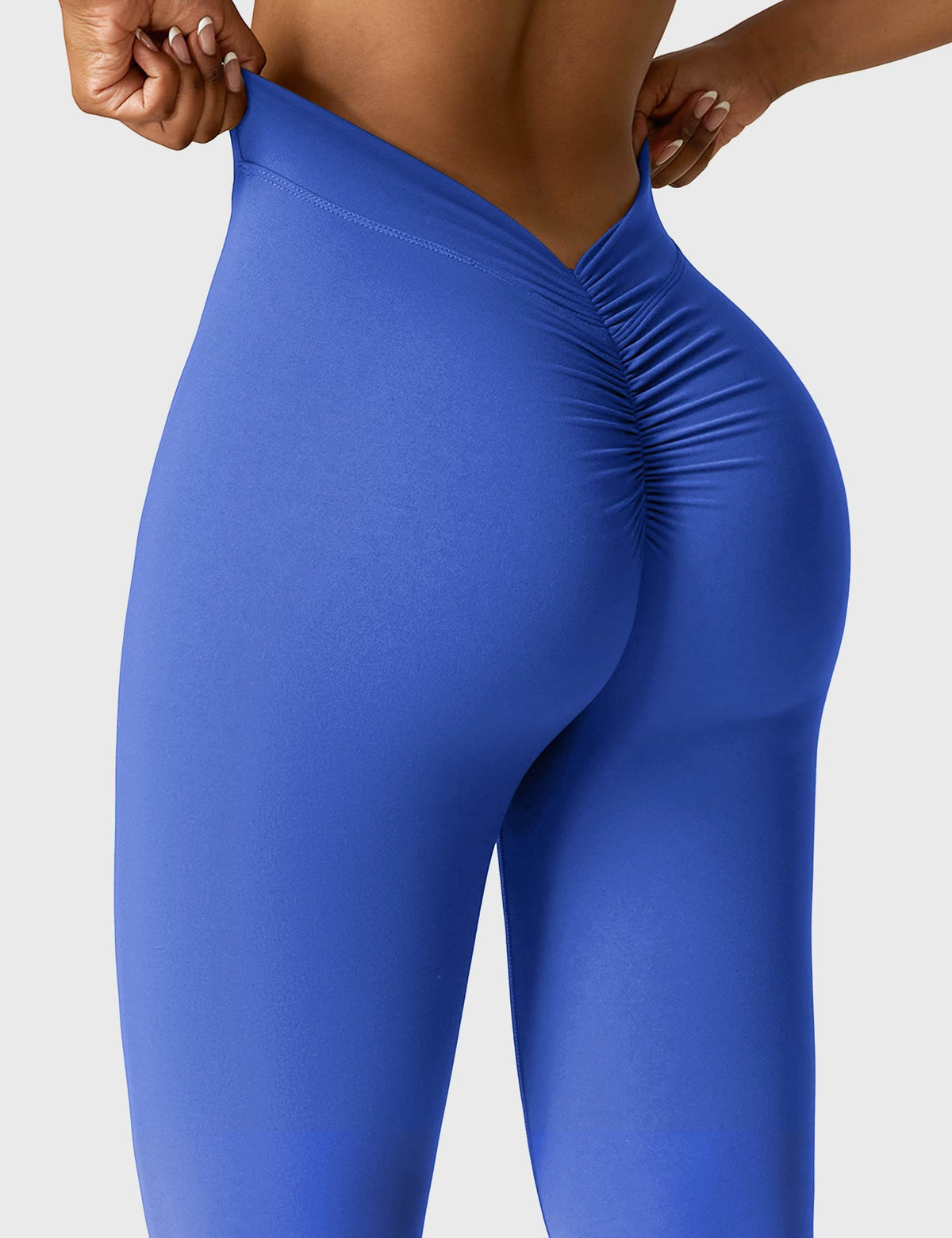 Women's Scrunch Flared Yoga Leggings – High Waist Seamless Leggings
