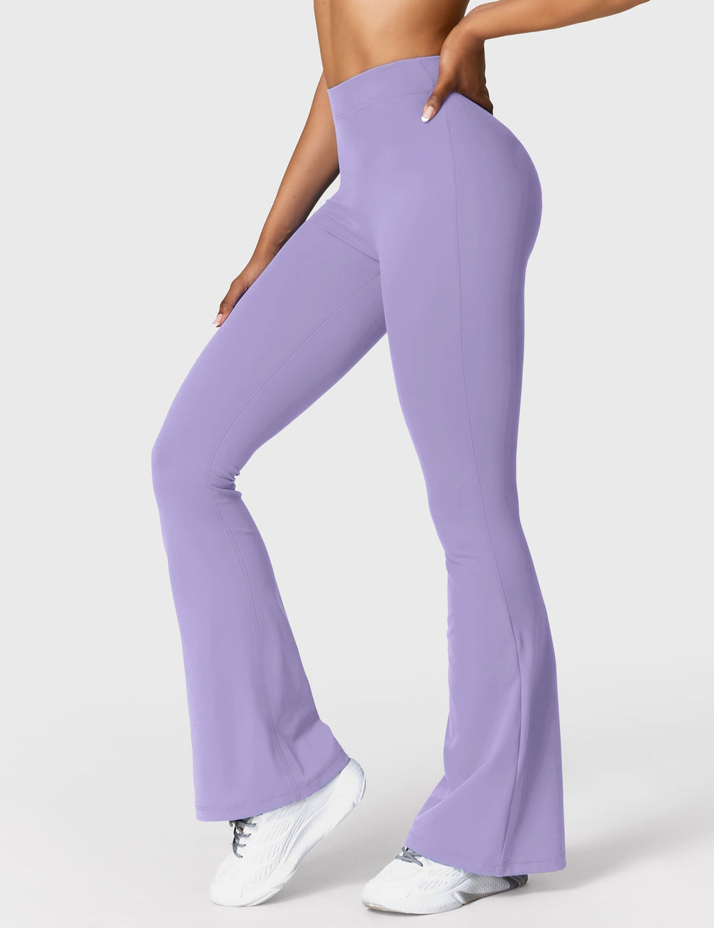 Women's Scrunch Flared Yoga Leggings – High Waist Seamless Leggings