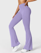 Women's Scrunch Flared Yoga Leggings – High Waist Seamless Leggings