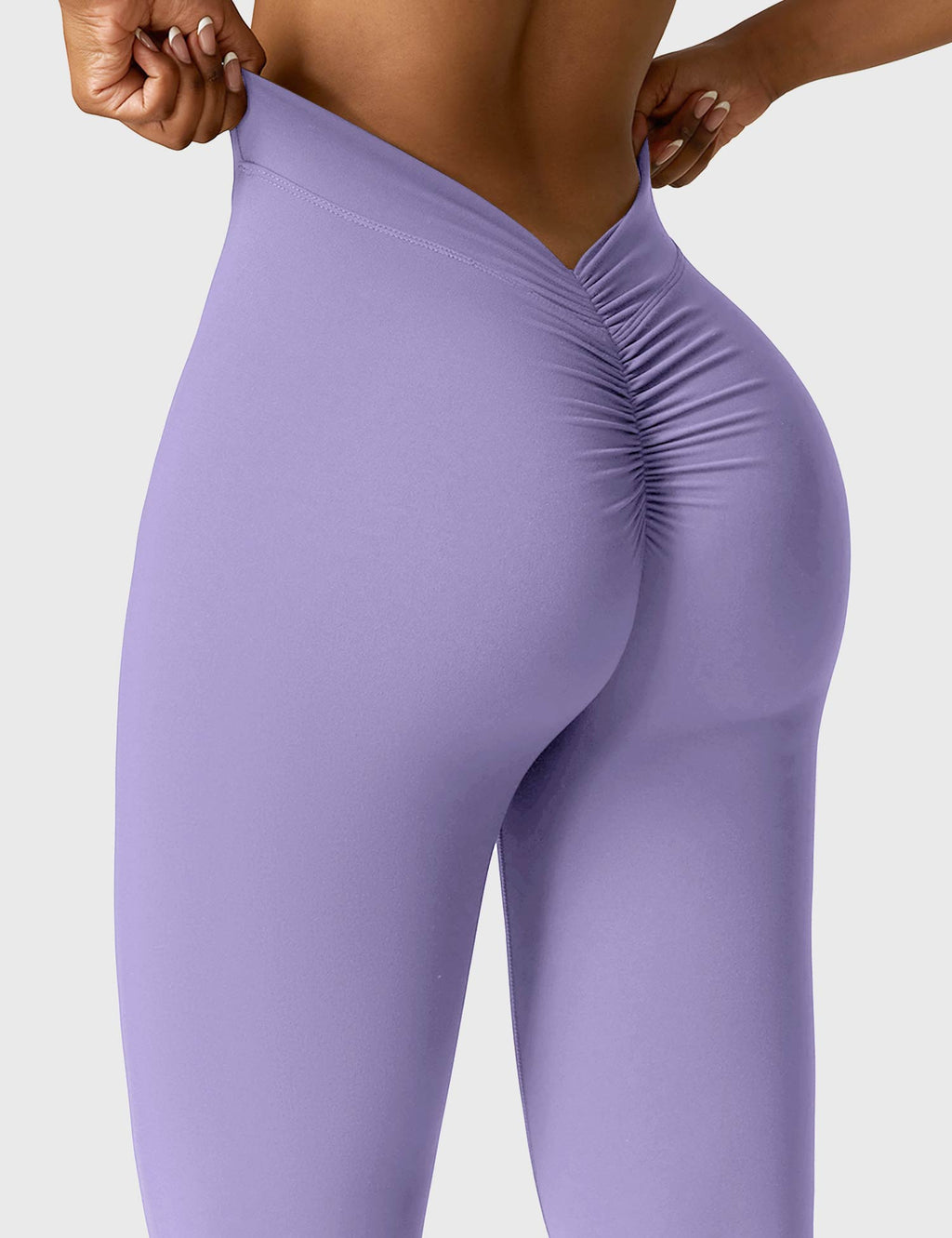 Women's Scrunch Flared Yoga Leggings – High Waist Seamless Leggings