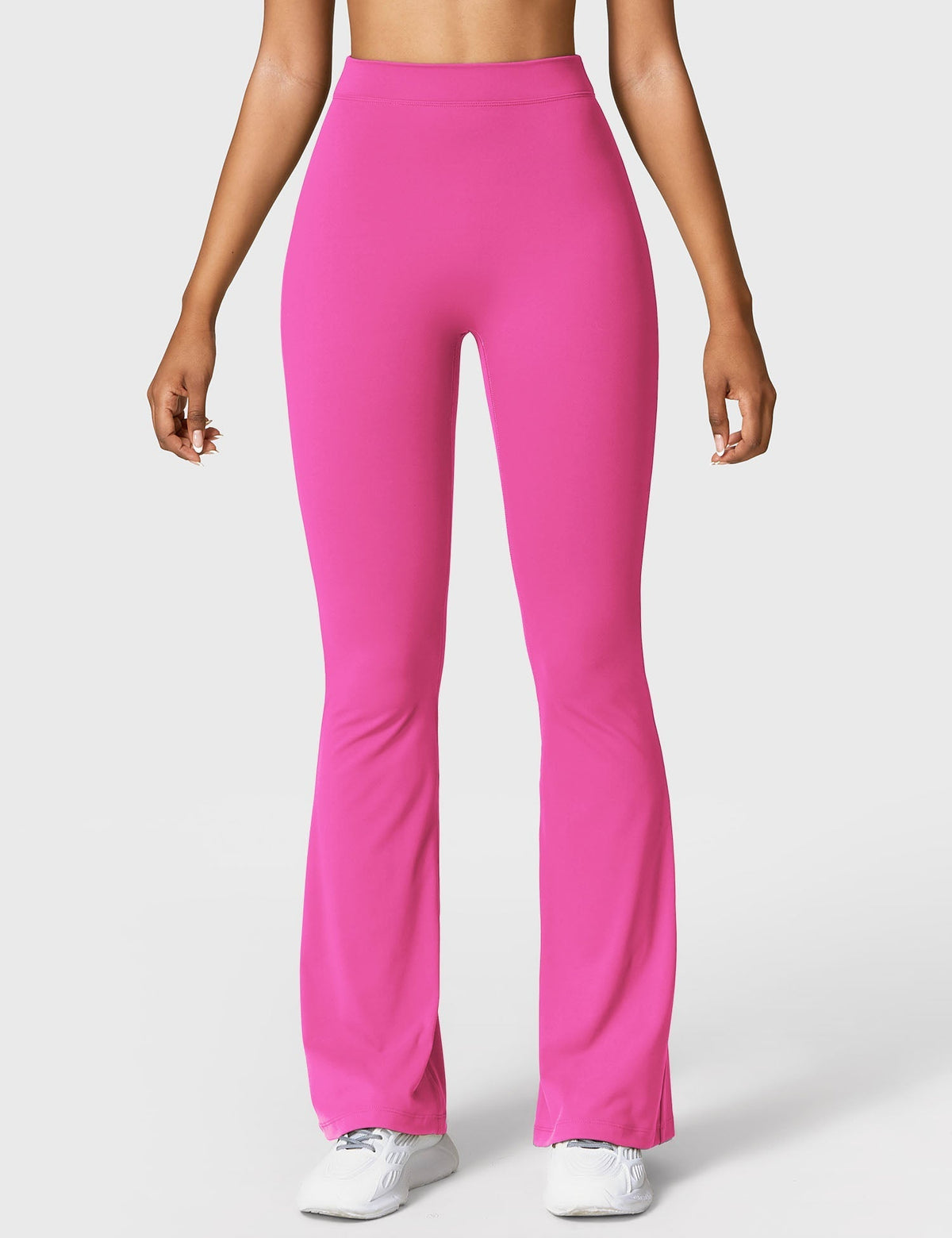 Women's Scrunch Flared Yoga Leggings – High Waist Seamless Leggings