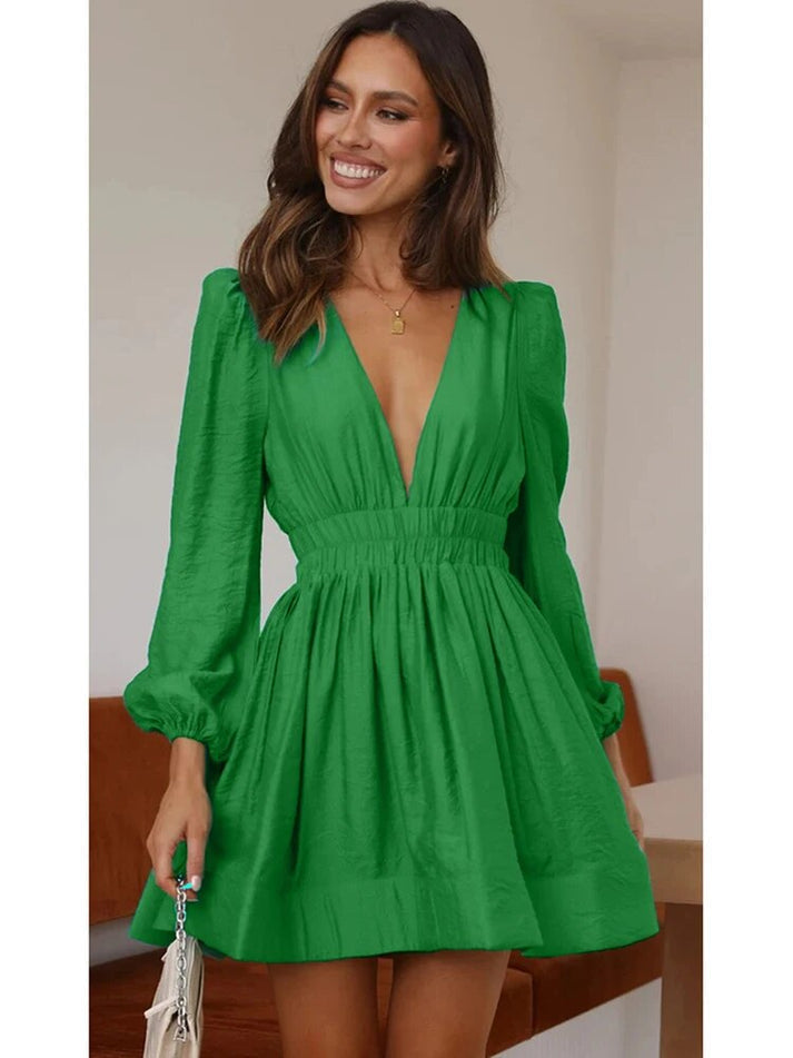 Women's Fitted Mini Dress – Modern Day-to-Night Dress