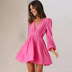 Women's Fitted Mini Dress – Modern Day-to-Night Dress