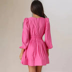Women's Fitted Mini Dress – Modern Day-to-Night Dress