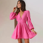 Women's Fitted Mini Dress – Modern Day-to-Night Dress