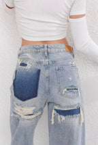 Women's Distressed Jeans – Ripped Boyfriend Jeans